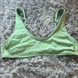 Xhilaration Light Green Bikini Top